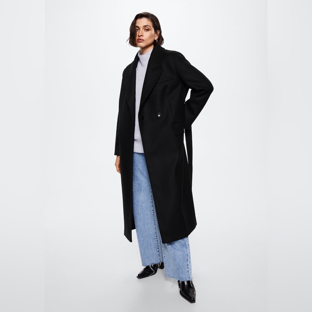 Mango Italian wool coat